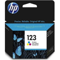 HP 123 trois couleurs – Cartouche d’encre HP d’origine (F6V16AE)