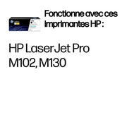 Cartouche de toner HP 17A LaserJet – Noir — vue 3 — Connecto.ma