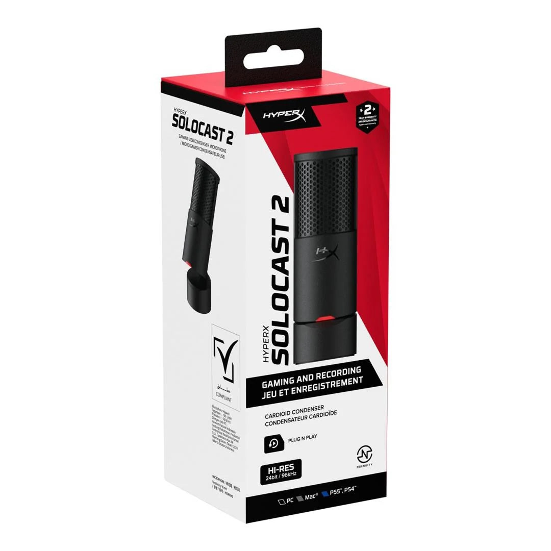 HyperX Solocast 2 BLK Mic (AR0A0AA)