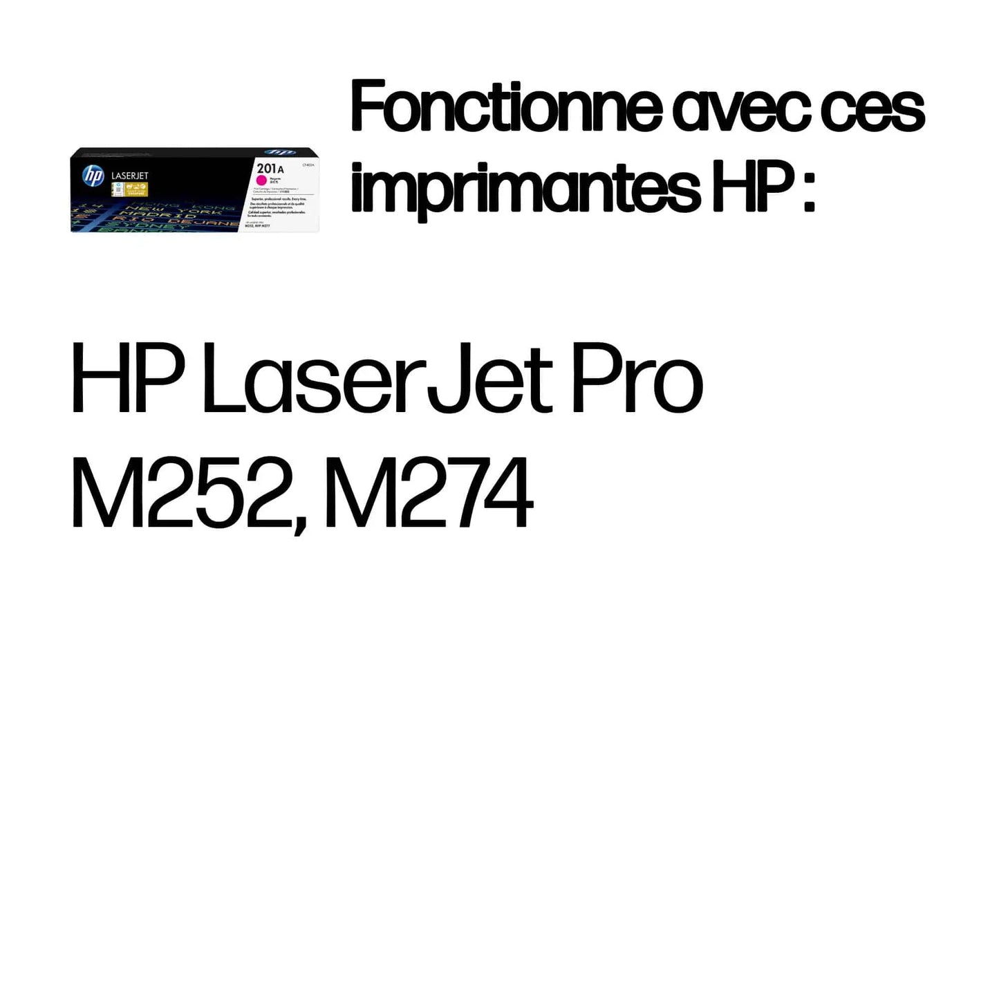 HP 201A Magenta – Toner HP LaserJet d’origine (CF403A) Connecto.ma