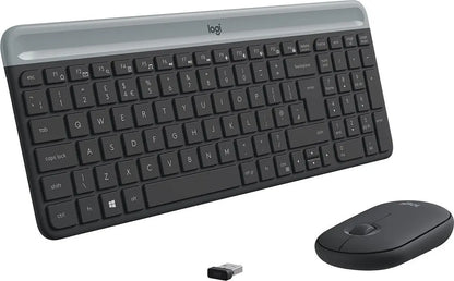 Clavier et souris sans fil ultra-fin Logitech MK470 (920-009190) Logitech