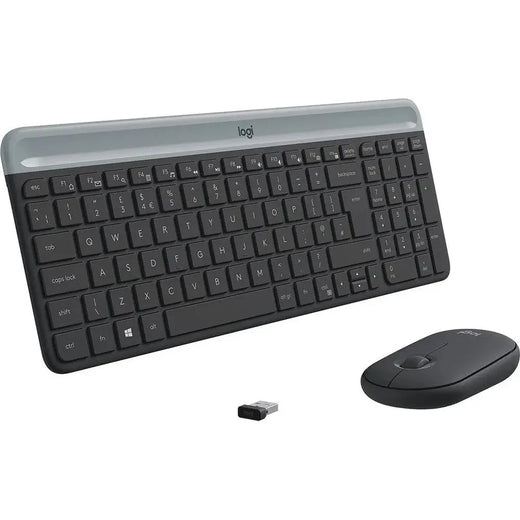 Clavier et souris sans fil ultra-fin Logitech MK470 (920-009190)