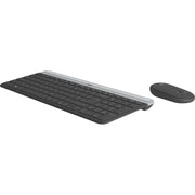 Clavier et souris sans fil ultra-fin Logitech MK470 — vue 2 — Connecto.ma
