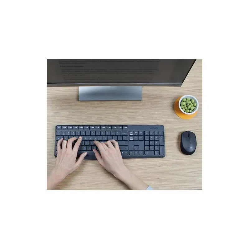 CLAVIER ET SOURIS SANS FIL Logitech MK235 — Connecto.ma