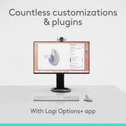 Logitech MX Master 4 for Mac White Silver – Souris Sans Fil Premium - Connecto.ma