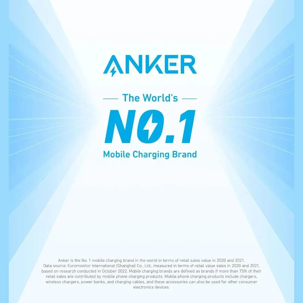 Chargeur mural Anker 20W (2 ports) — vue 2 — Connecto.ma