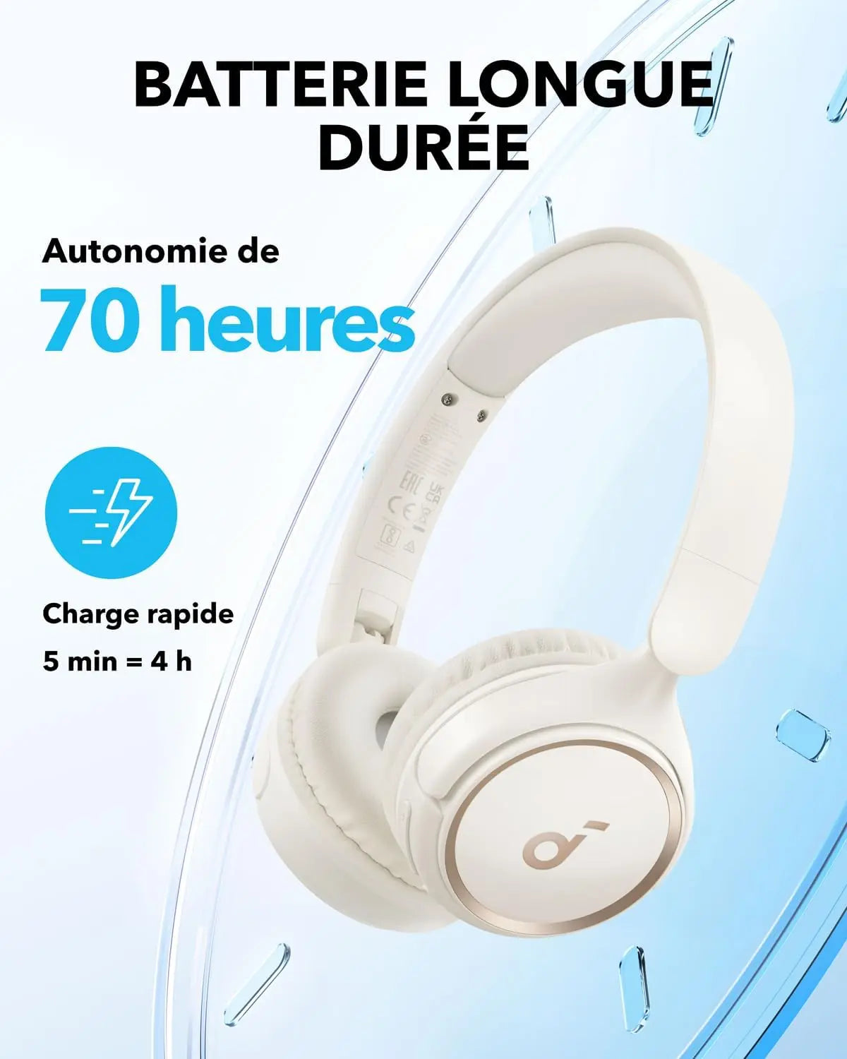 casque sans fil supra-auriculaire Soundcore H30i - Connecto.ma