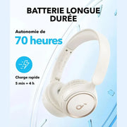 casque sans fil supra-auriculaire Soundcore H30i — vue 4 — Connecto.ma