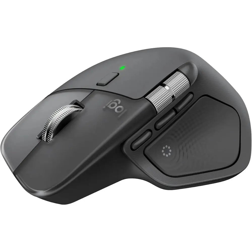Logitech MX Master 4 Wireless Bluetooth Mouse – Graphite — vue 2 — Connecto.ma