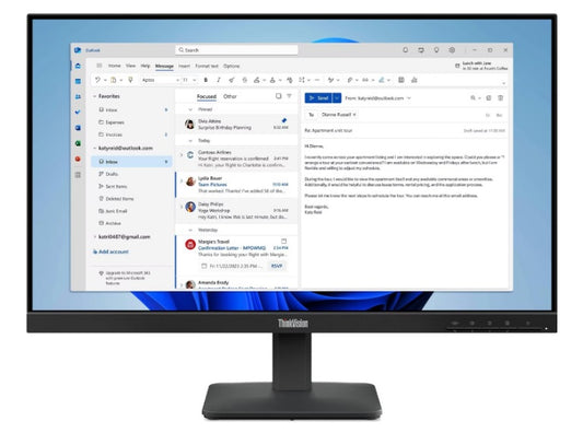 Moniteur Écran LENOVO Thinkvision S24-4e 23.8&Prime; (64B5KAT1EU)