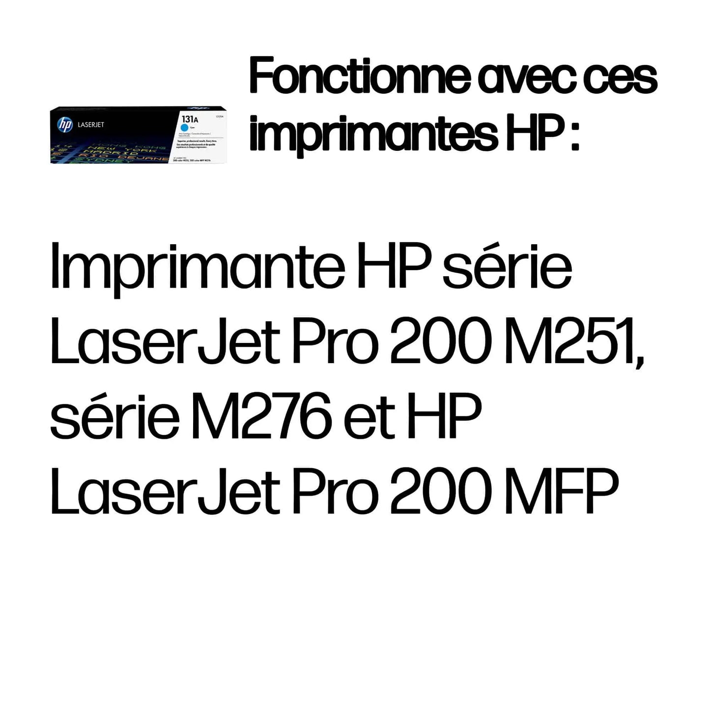 HP 131A Cyan – Toner HP LaserJet d’origine (CF211A) Connecto.ma