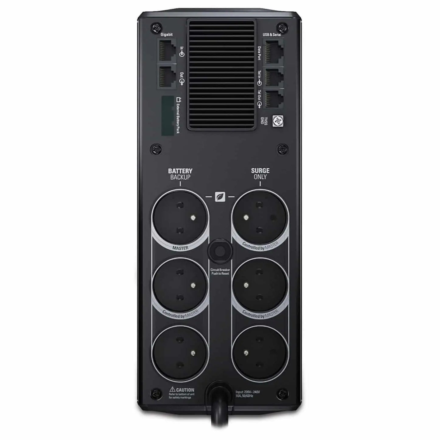 ONDULEUR APC BACK-UPS RS PRO 1500VA/865W Topology Line-interactive