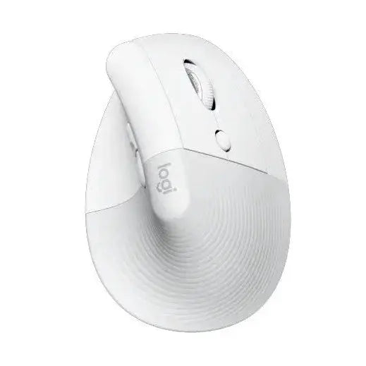Souris sans fil ergonomique Logitech Lift – Blanc — Connecto.ma