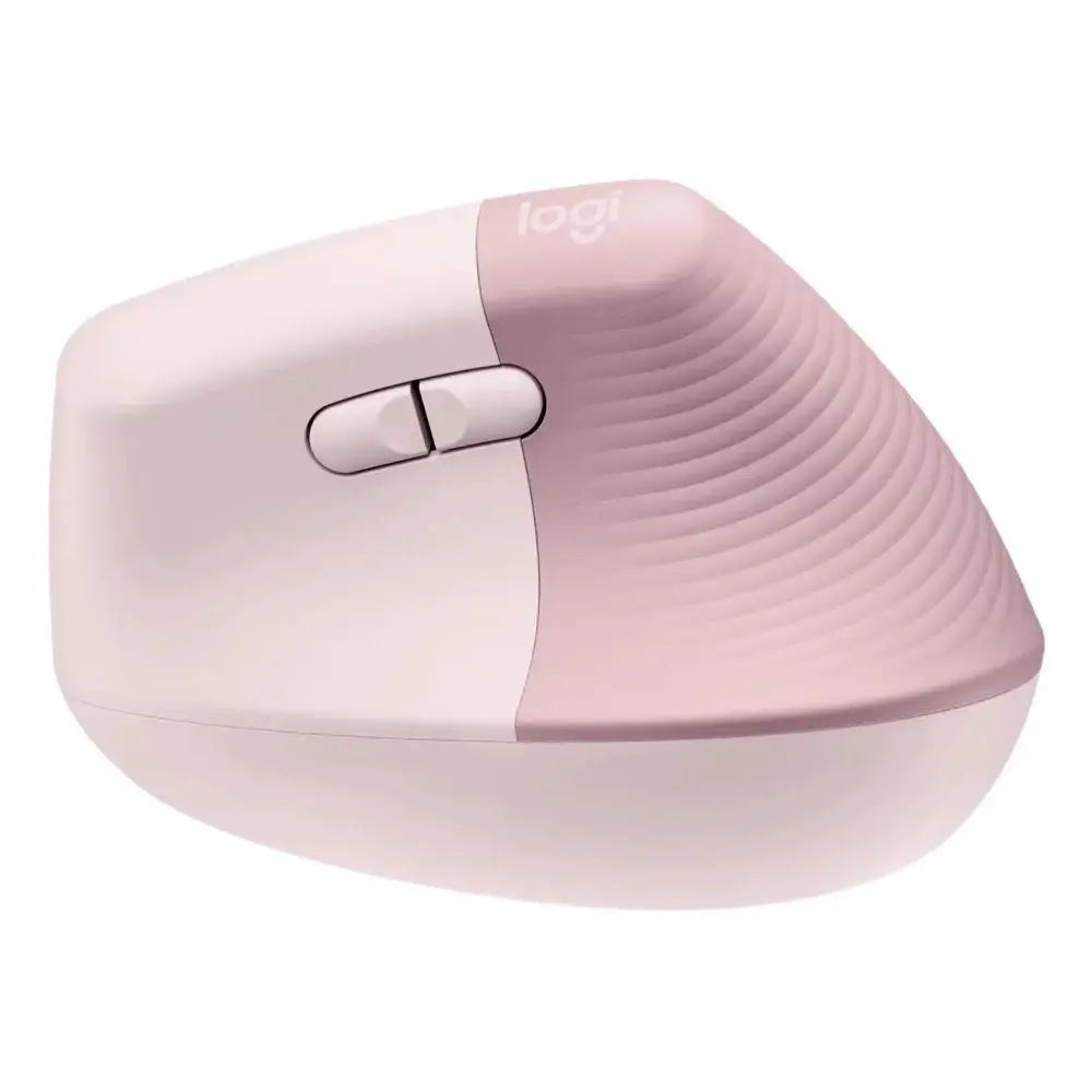 Souris sans fil ergonomique Logitech Lift – ROSE — vue 2 — Connecto.ma