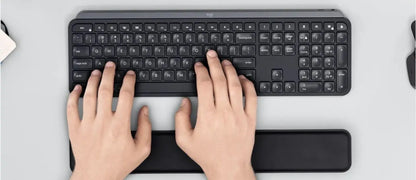 Clavier sans fil Logitech MX Keys Plus avec repose-poignets – AZERTY (920-009406) Logitech
