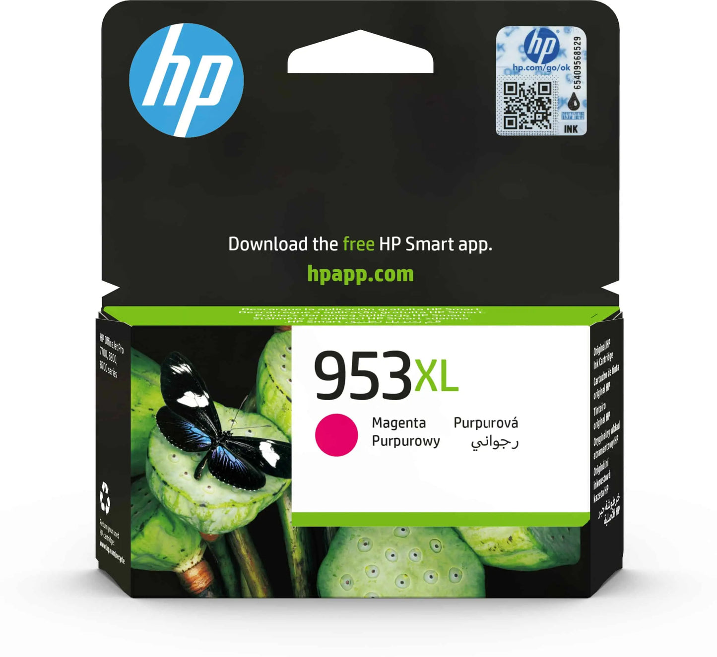 Cartouche d’encre HP 953XL – Magenta (F6U17AE) Hewlett Packard