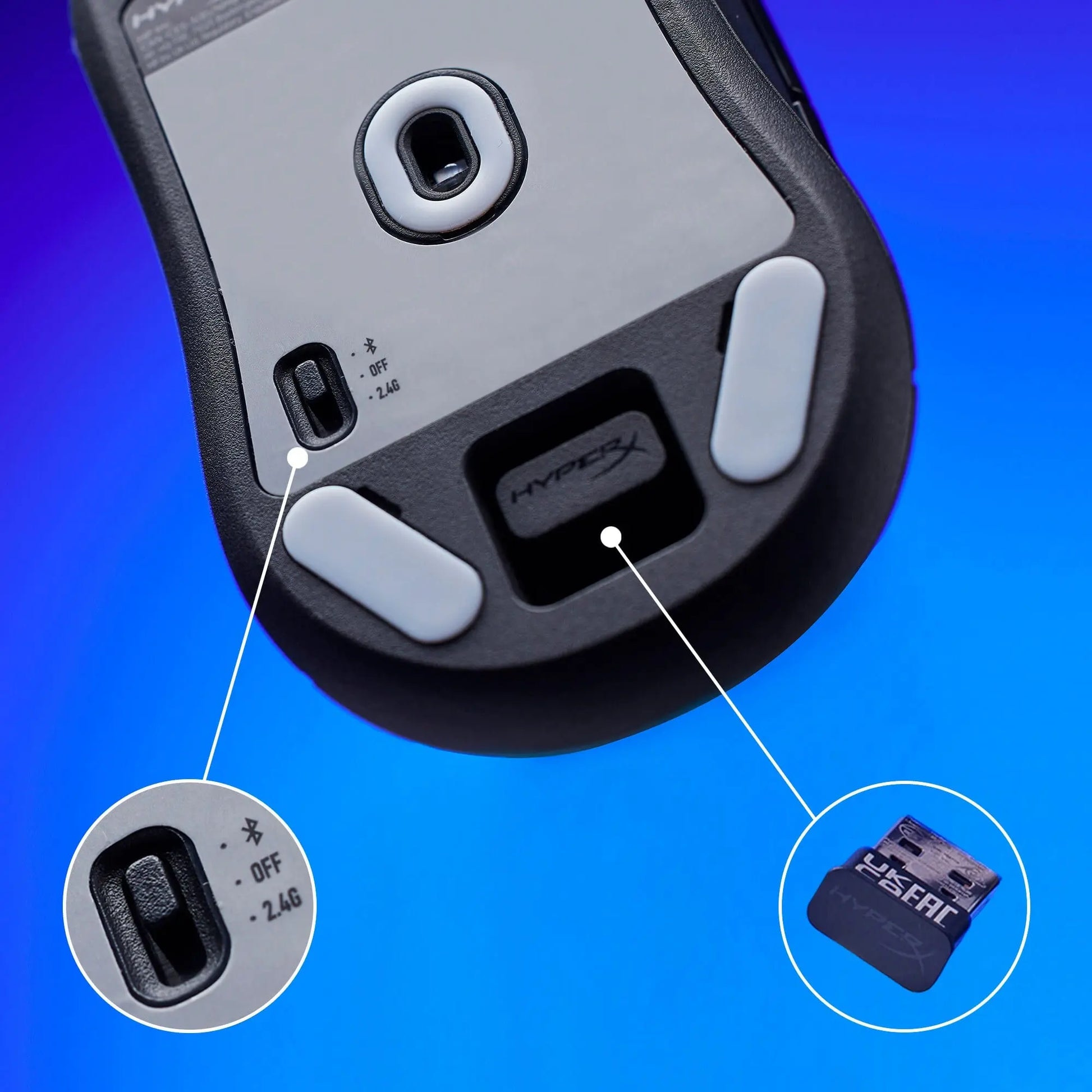 Souris Gamer Sans fil HyperX Pulsefire Haste 2 Mini- Noir (7D388AA) - Connecto.ma