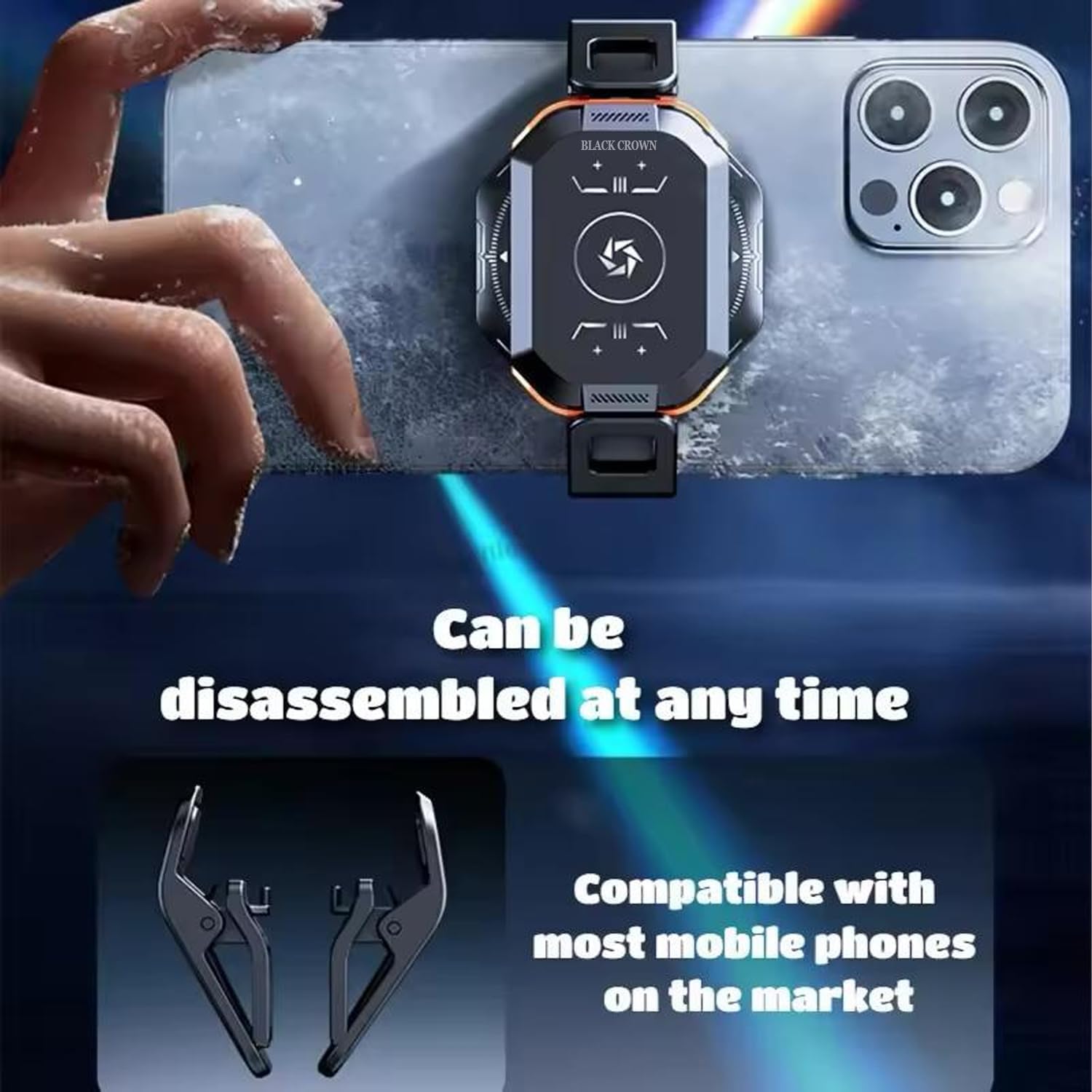SL53 Refroidisseur Gaming Magnétique — emballage et contenu — Connecto.ma