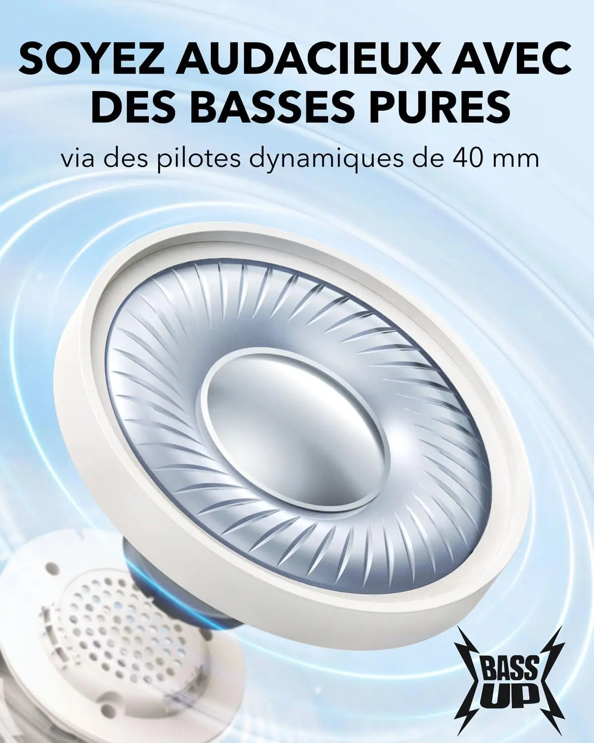 casque sans fil supra-auriculaire Soundcore H30i - Connecto.ma