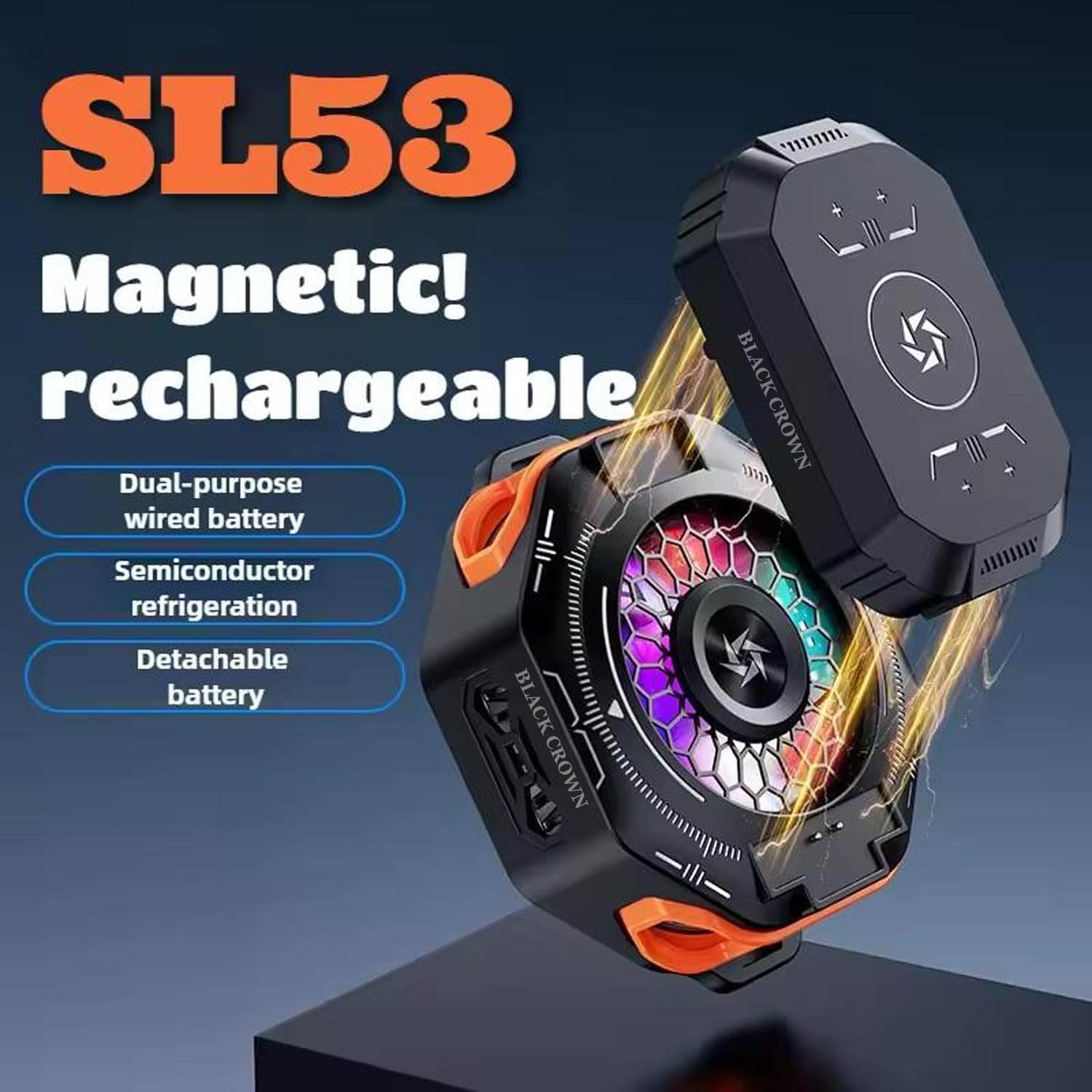 SL53 Refroidisseur Gaming — compatible Android iOS — Connecto.ma