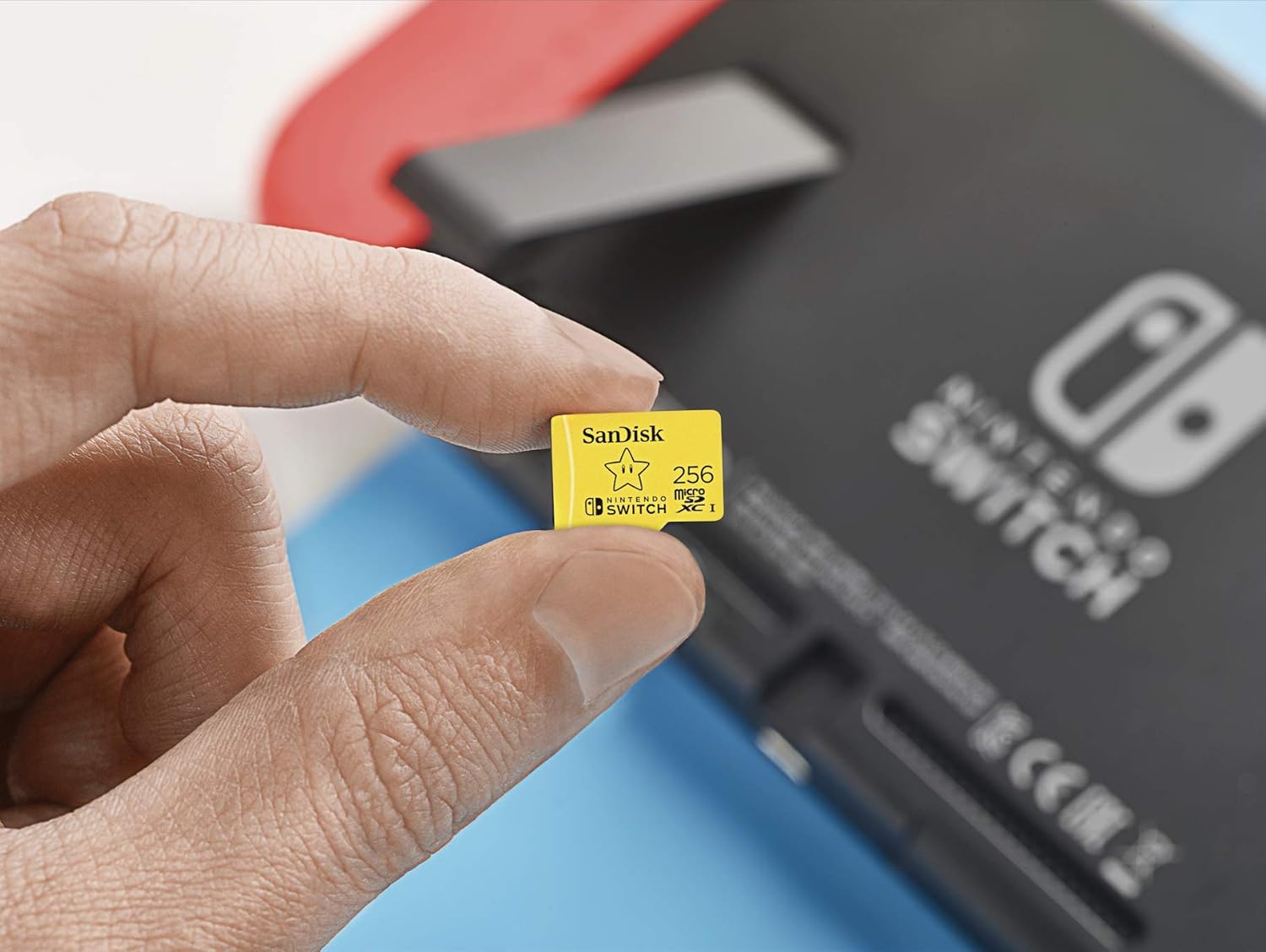 Carte microSDXC™ SanDisk 256 Go, pour Nintendo Switch™