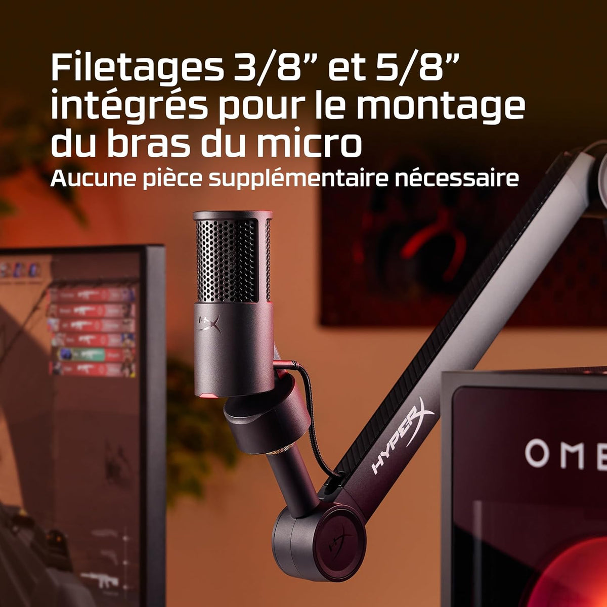 HyperX Solocast 2 BLK Mic (AR0A0AA)