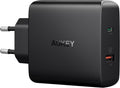 Chargeur AUKEY PA-Y11 USB-C PD + USB-A Quick Charge 3.0 48W (Noir)