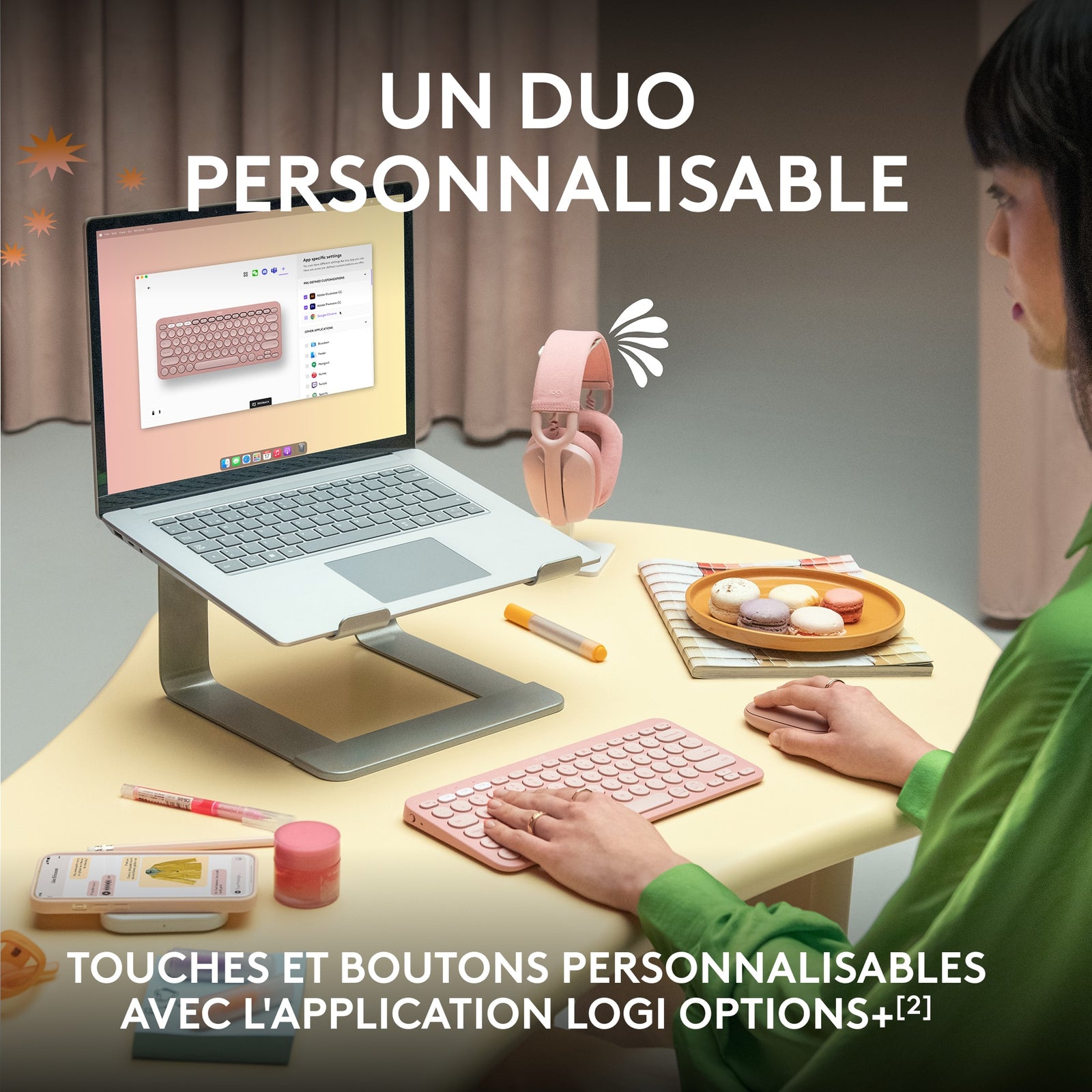 Logitech Pebble 2 Combo — récepteur USB Bolt nano — Maroc