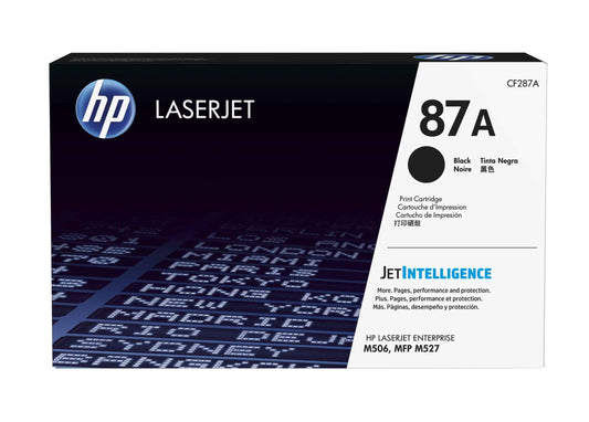 HP 87A Noir – Toner HP LaserJet d’origine (CF287A) Connecto.ma
