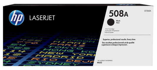 Toner HP 508A LaserJet authentique – Noir (CF360A) Hewlett Packard