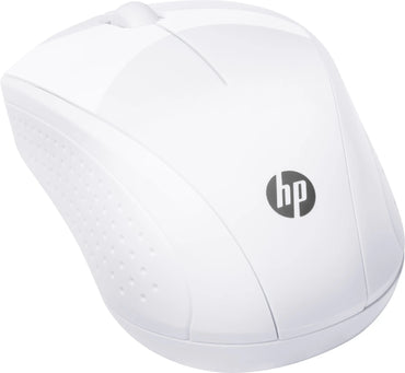 Souris sans fil HP 220 -Blanc neige (7KX12AA) Connecto.ma
