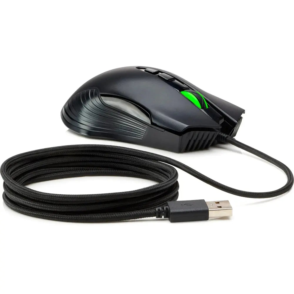 HP X220 Souris avec fil gaming Rétroéclairée — vue 2 — Connecto.ma