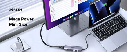 Adaptateur HUB USB-C Ugreen 5 en 1 (15596) Connecto.ma