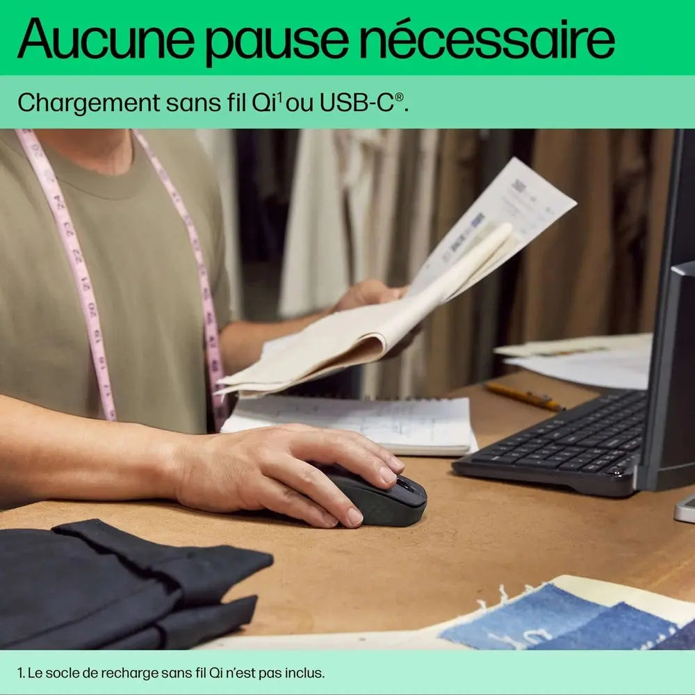HP 690 Souris sans fil Bluetooth — vue 13 — Connecto.ma