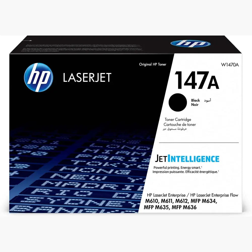 Cartouche de toner HP 147A LaserJet – Noir — vue 2 — Connecto.ma