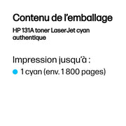 HP 131A Cyan – Toner HP LaserJet d’origine — vue 3 — Connecto.ma