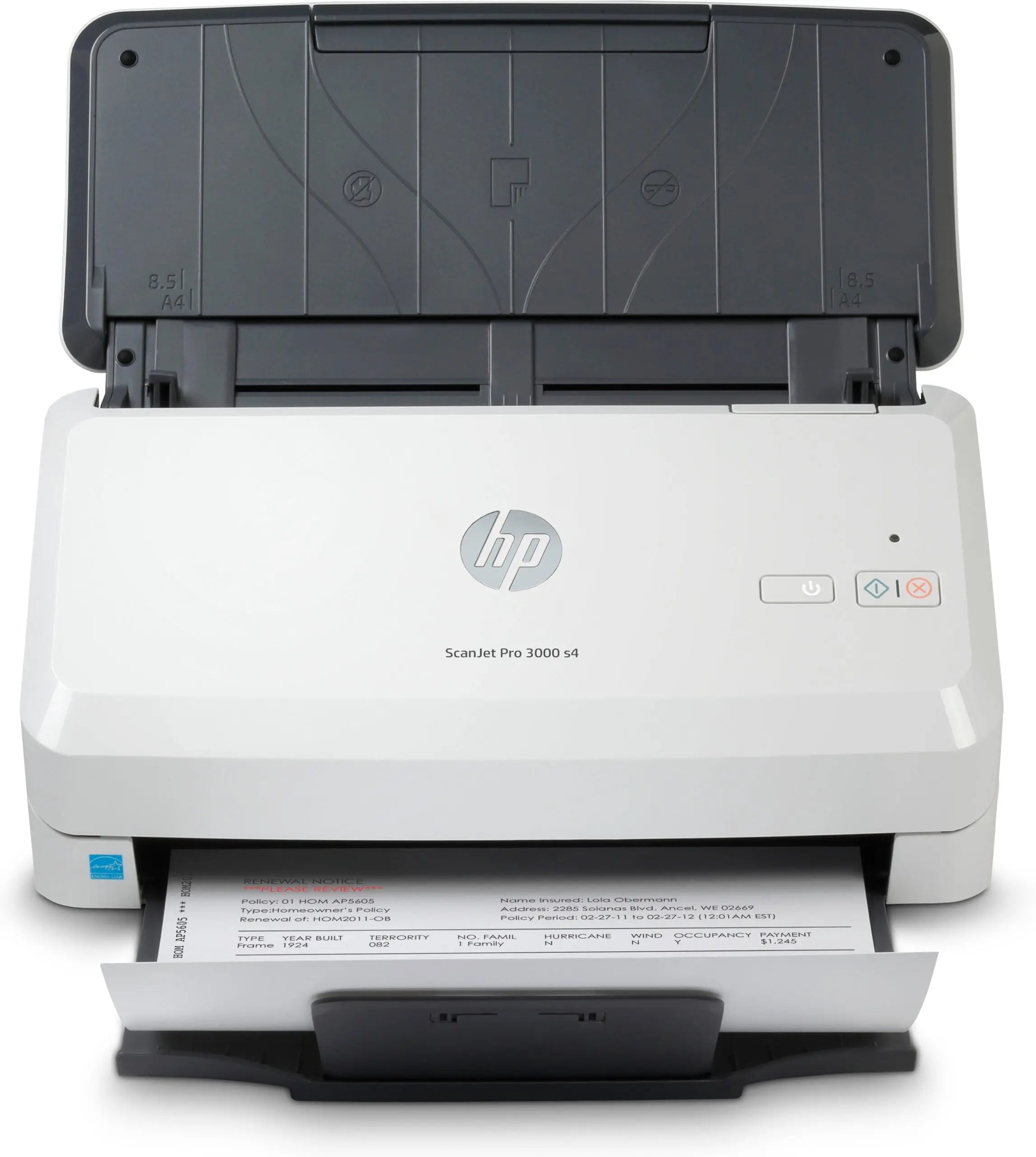 SCANNER AVEC CHARGEUR DE FUILLES HP SCANJET PRO 3000 S4 (6FW07A) Hewlett Packard
