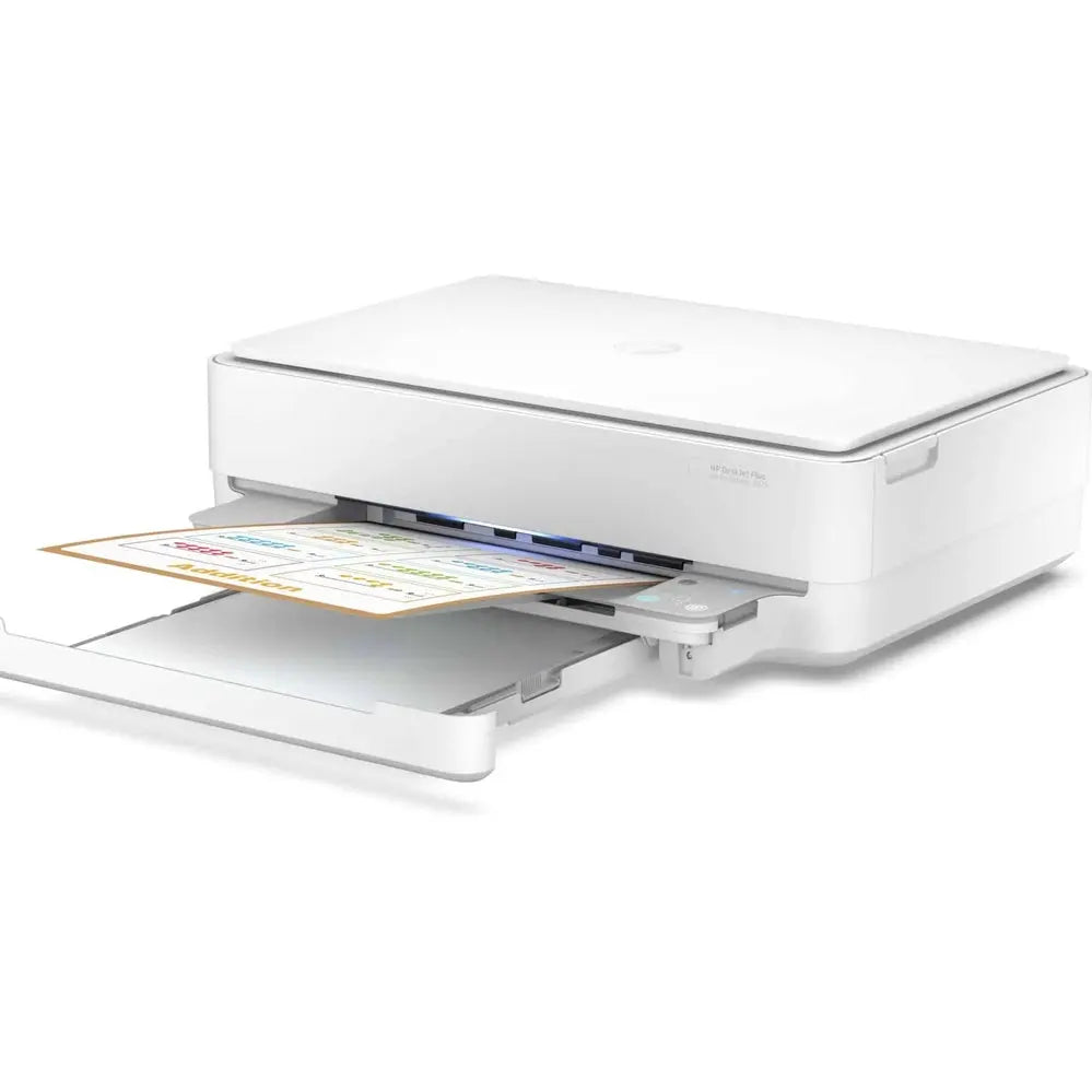 Imprimante multifonction Jet d’encre HP DeskJet Plus Ink Advantage 6075 — vue 4 — Connecto.ma