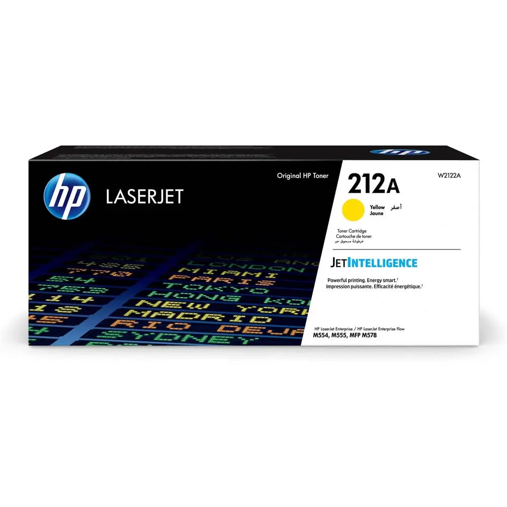 HP 212A Jaune – Toner HP LaserJet d’origine — Connecto.ma