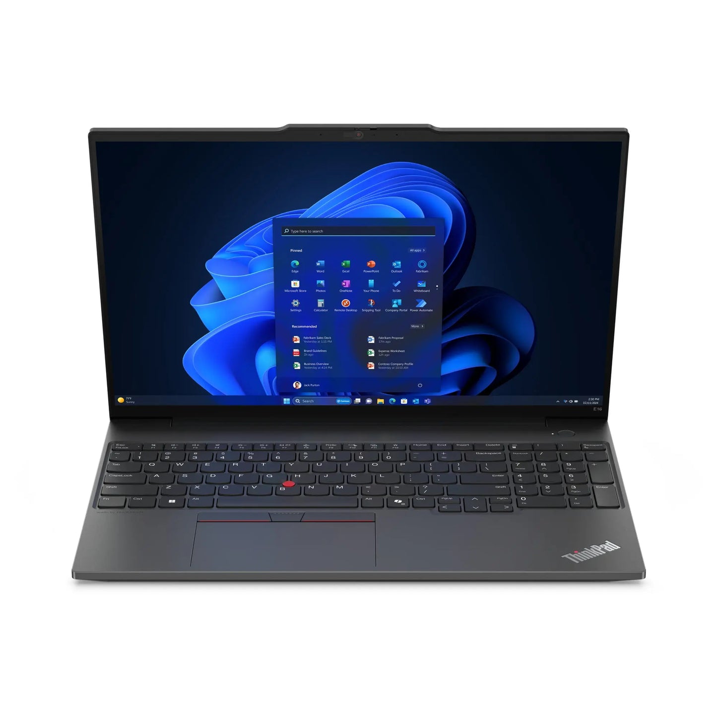 ORDINATEUR PORTABLE LENOVO ThinkPad E16 Gen 2 Ultra 7 (21MA001LFE) Lenovo