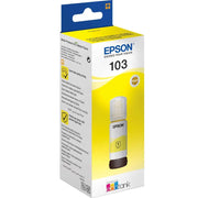 Epson 103 Jaune – Bouteille d’encre Epson EcoTank d’origine — vue 3 — Connecto.ma