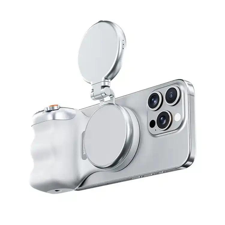 TELESIN Poignée Caméra MagSafe – Support Photo Ergonomique avec Télécommande Sans Fil Connecto.ma