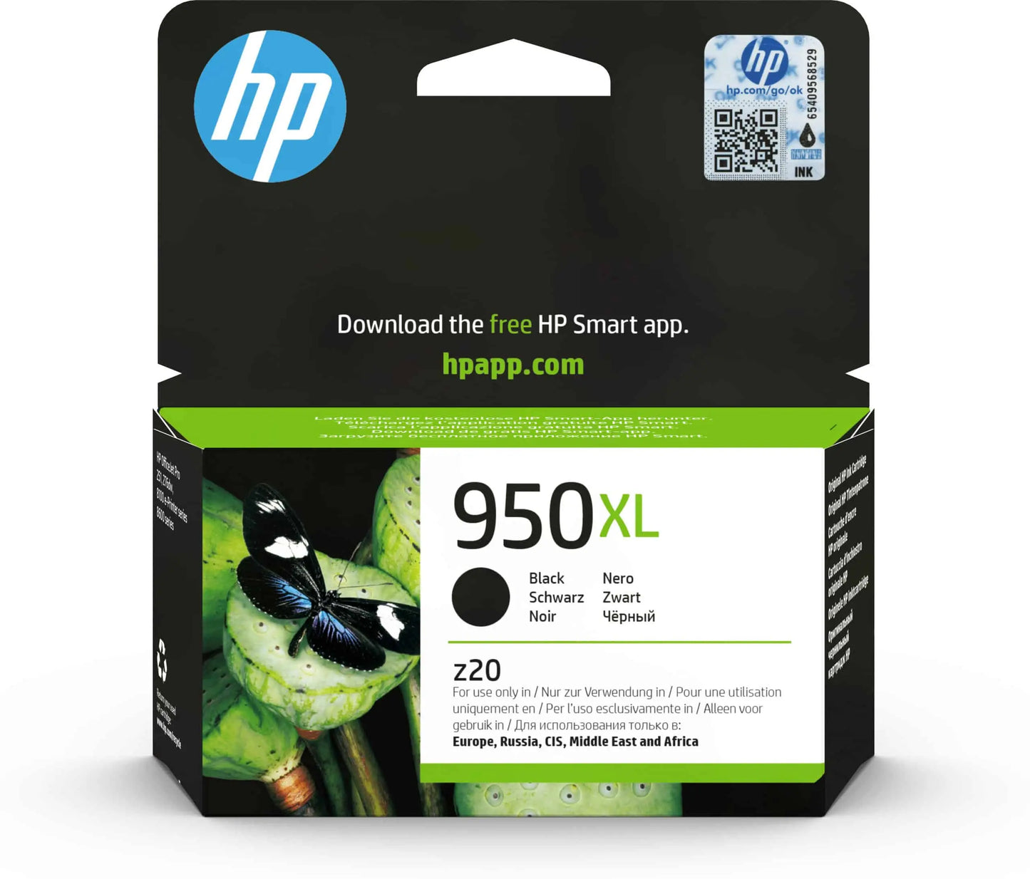 HP 950XL Noir – Cartouche d’encre grande capacité HP d’origine (CN045AE) Connecto.ma