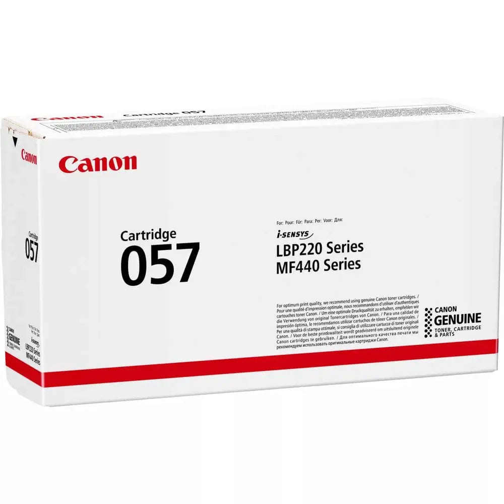 Canon 057 Noir – Cartouche de toner Original Noir — vue 3 — Connecto.ma