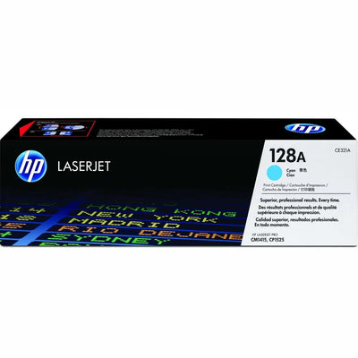 HP 128A Cyan – Toner HP LaserJet d’origine — Connecto.ma