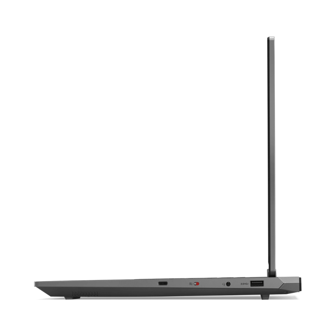 Lenovo LOQ 15IRX9 – Vue latérale châssis gaming profil fin ventilation
