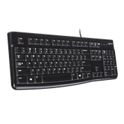 Logitech K120 Clavier à connexion USB–AZERTY — vue 3 — Connecto.ma