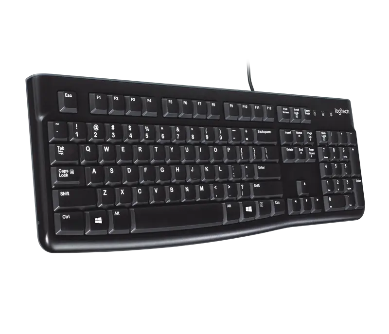 Logitech Clavier à connexion USB K120 – AZERTY (920-002488) - Connecto.ma