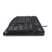 Logitech K120 Clavier à connexion USB–AZERTY — vue 2 — Connecto.ma