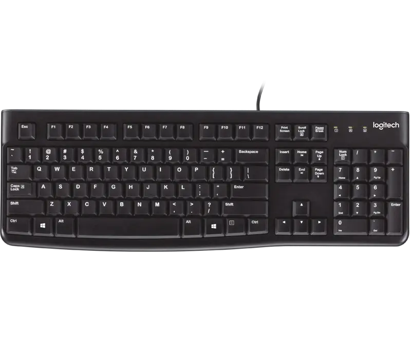 Logitech Clavier à connexion USB K120 – AZERTY (920-002488) - Connecto.ma